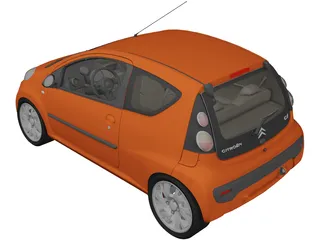 Citroen C1 (2010) 3D Model