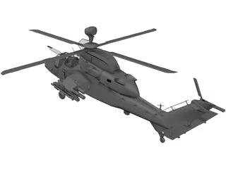 Eurocopter EC-665 Tiger 3D Model