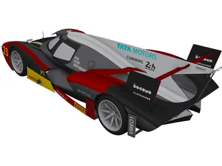 Tata Lemans LMP1 Concept 3D Model