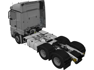 Mercedes-Benz Actros 3D Model