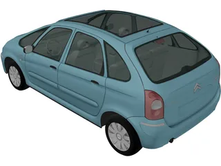 Citroen Xsara Picasso (2004) 3D Model