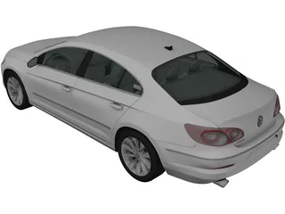 Volkswagen Passat CC (2009) 3D Model