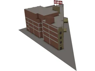 Walker Theatre Indianapolis 3D Model