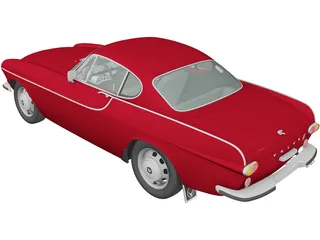 Volvo P1800 (1961) 3D Model