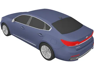 Kia Cadenza (2020) 3D Model