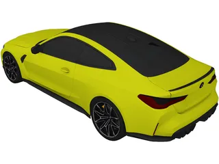 BMW M4 Competition [G82] (2021) 3D Model