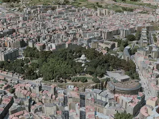 A Coruna City, Spain (2020) 3D Model