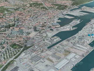 Aarhus City, Denmark (2020) 3D Model