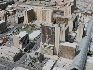 Las Vegas City, Downtown, USA (2020) 3D Model