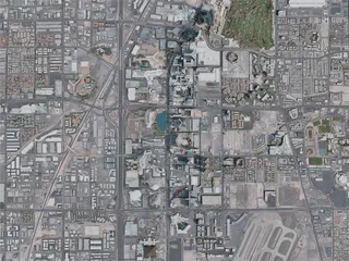 Las Vegas City, The Strip, USA (2020) 3D Model