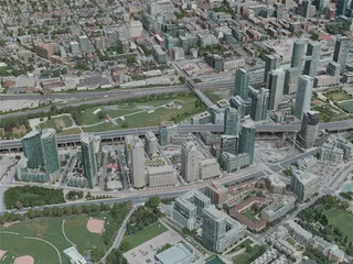 Toronto City, Canada (2020) 3D Model