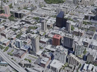 Seattle City, USA (2020) 3D Model