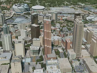 Atlanta City, USA (2020) 3D Model