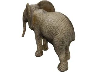 Elephant 3D Model