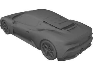 Maserati MC20 (2021) 3D Model