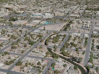 Bakersfield City, USA (2020) 3D Model