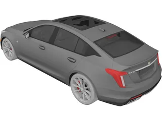 Cadillac CT5 (2020) 3D Model