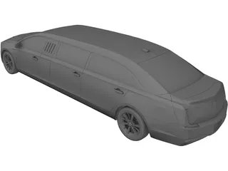 Cadillac XTS Limo (2019) 3D Model