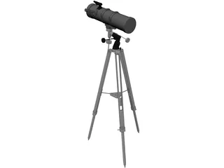 National Geographic 130/650 Telescope 3D Model