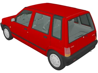 Daewoo Tico (1993) 3D Model