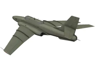 Ilyushin Il-40 Brawny 3D Model