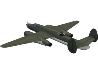 Tupolev Tu-12 3D Model