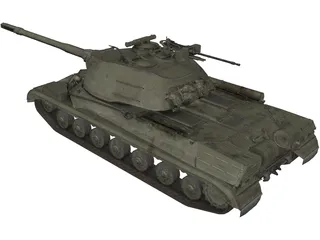 Object 268 Variant 5 3D Model