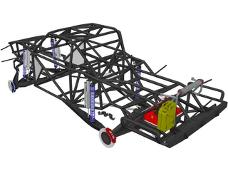 Prerunner Chassis 3D Model