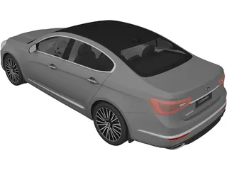 Kia Cadenza (2014) 3D Model