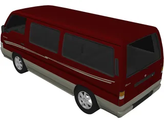 Nissan Caravan 3D Model