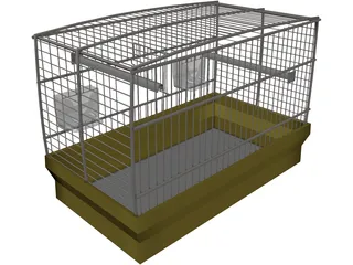 Bird Cage 3D Model