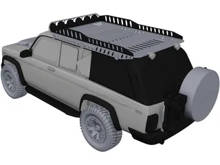 Lada Niva 2329 3D Model