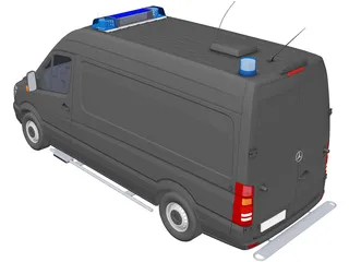 Mercedes-Benz Sprinter RTK7 3D Model