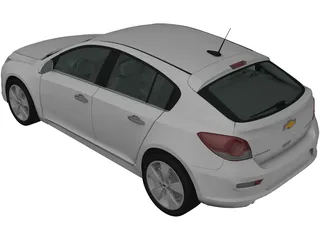 Chevrolet Cruze Hatchback (2012) 3D Model