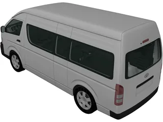 Toyota Hiace (2012) 3D Model