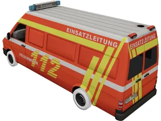 Feuerwehr ELW 3D Model