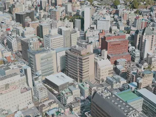 Nagasaki City, Japan (2020) 3D Model