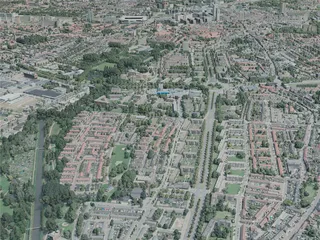 Eindhoven City, Netherlands (2020) 3D Model