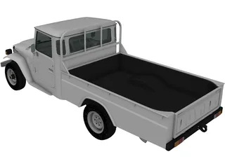 Toyota Land Cruiser Pickup (1979) 3D Model