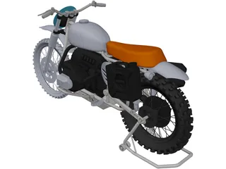 Ural Enduro 3D Model