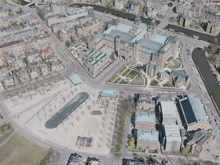 Amsterdam City, Netherlands (2020) 3D Model