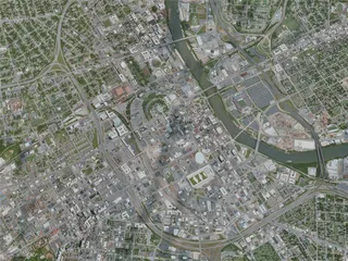 Nashville City, USA (2020) 3D Model