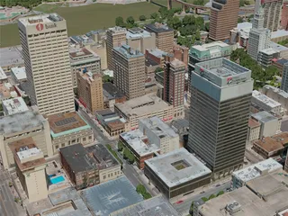 Memphis City, USA (2020) 3D Model