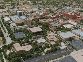 Oklahoma City, USA (2020) 3D Model