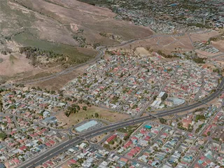 Cape Town City, South Africa (2020) 3D Model