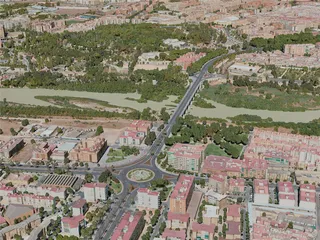 Cordoba City, Spain (2020) 3D Model