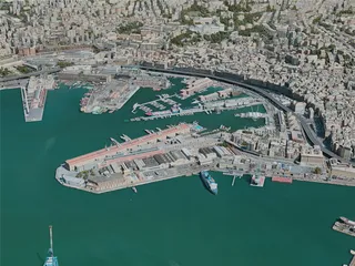 Genoa City, Italy (2020) 3D Model
