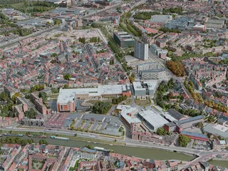 Ghent City, Belgium (2020) 3D Model