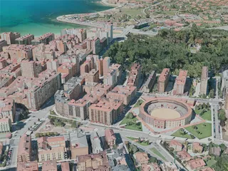 Gijon City, Spain (2020) 3D Model