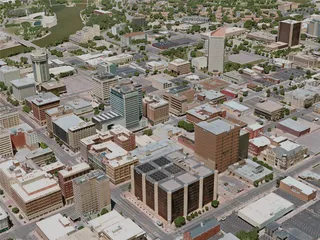 Wichita City, USA (2020) 3D Model